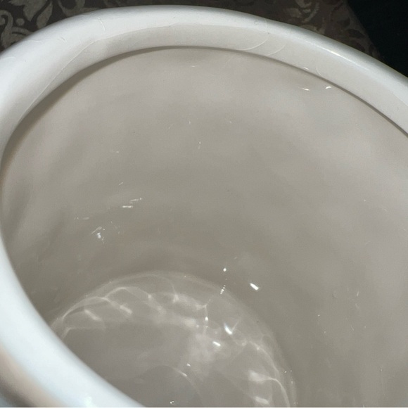 Utensil Holder Crock Kitchen Food Farmhouse - Picture 7 of 13